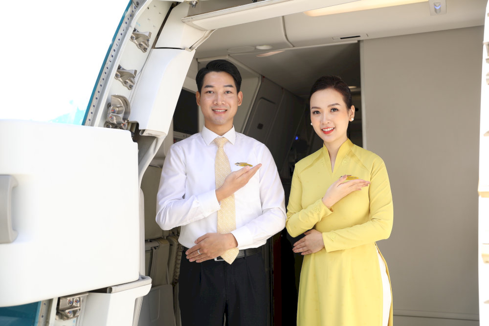 Vietnam Airlines hân hạnh được phục vụ bạn 